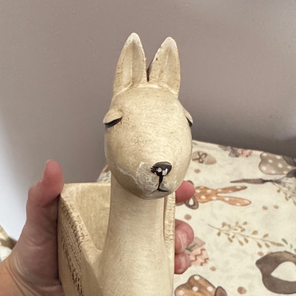 Ceramic Llama Planter - Picture 5 of 5